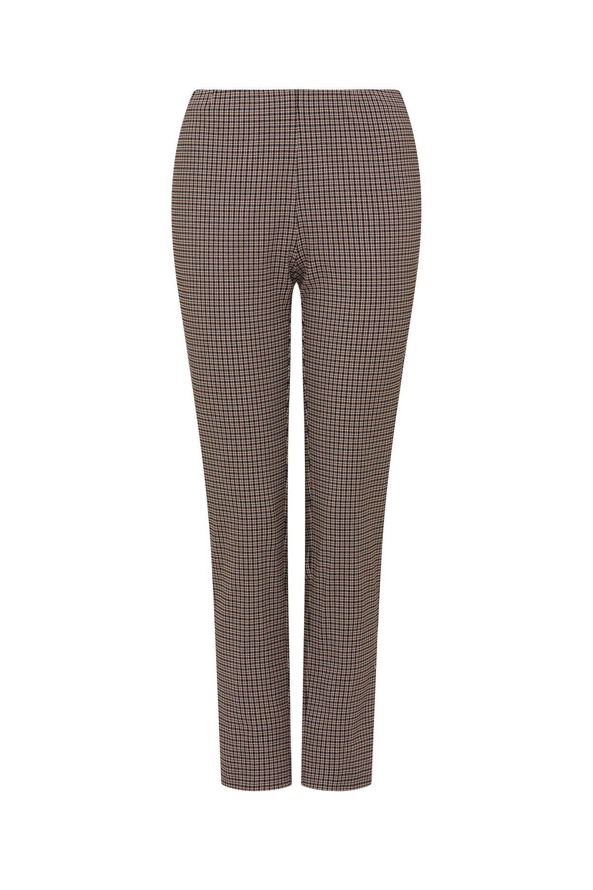 Liv Mini Check Pant - Brown Check – Cable Melbourne