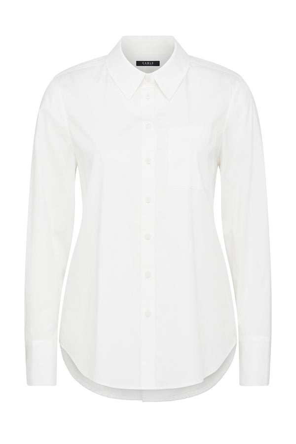 Jamie Shirt - White-Shirts-Cable Melbourne