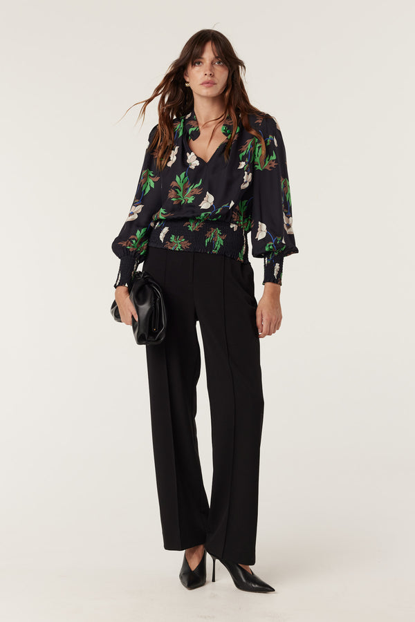 Colette Blouse - Wild Flower Print-Tops-Cable Melbourne