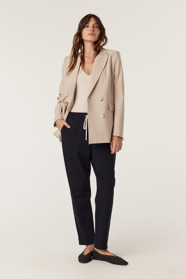 Yoko Ponti Blazer - Stone-Jackets-Cable Melbourne