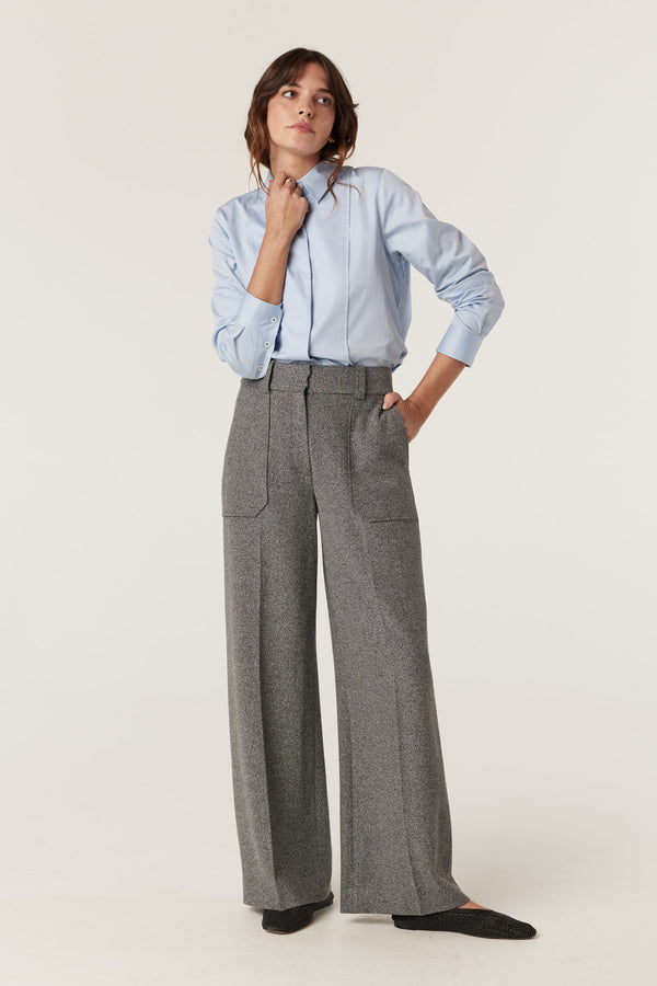 Evie Pant - Charcoal Marle-Pants-Cable Melbourne