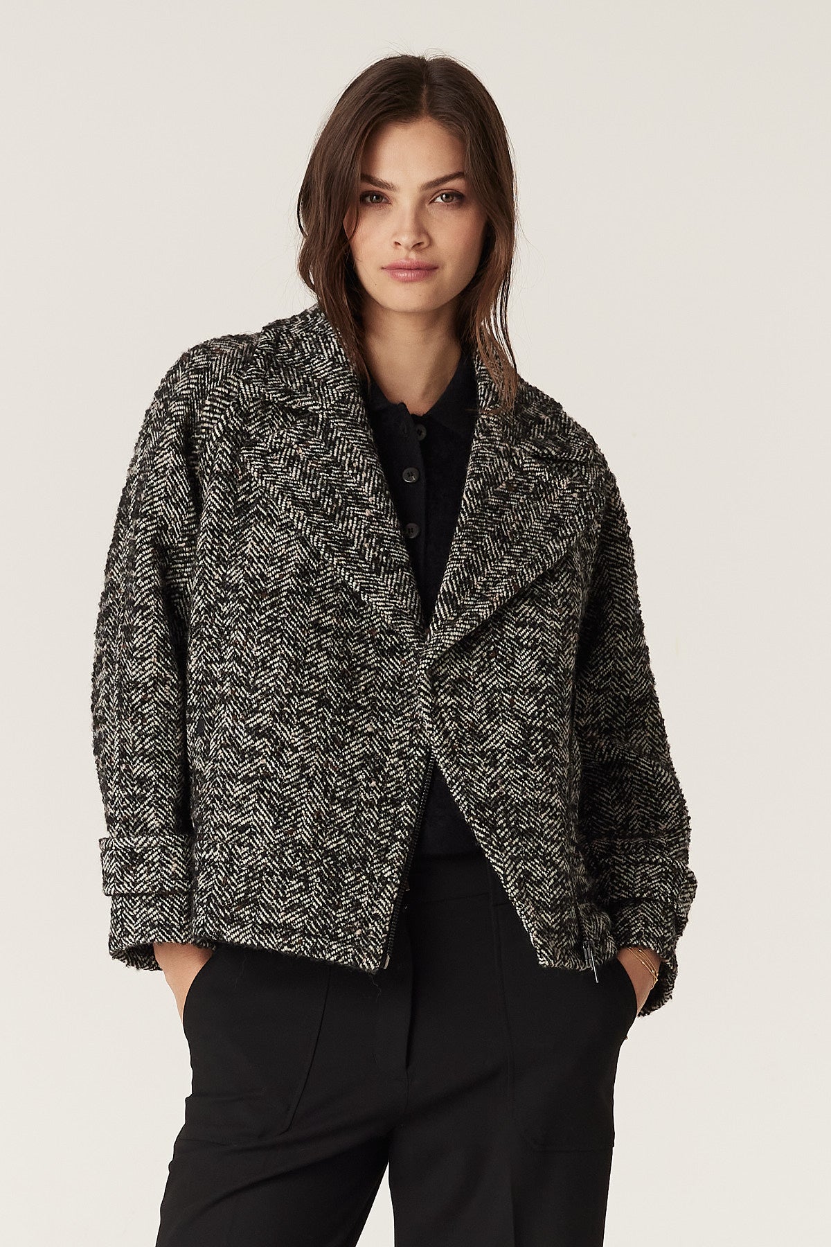 Roy Jacket - Black Marle – Cable Melbourne
