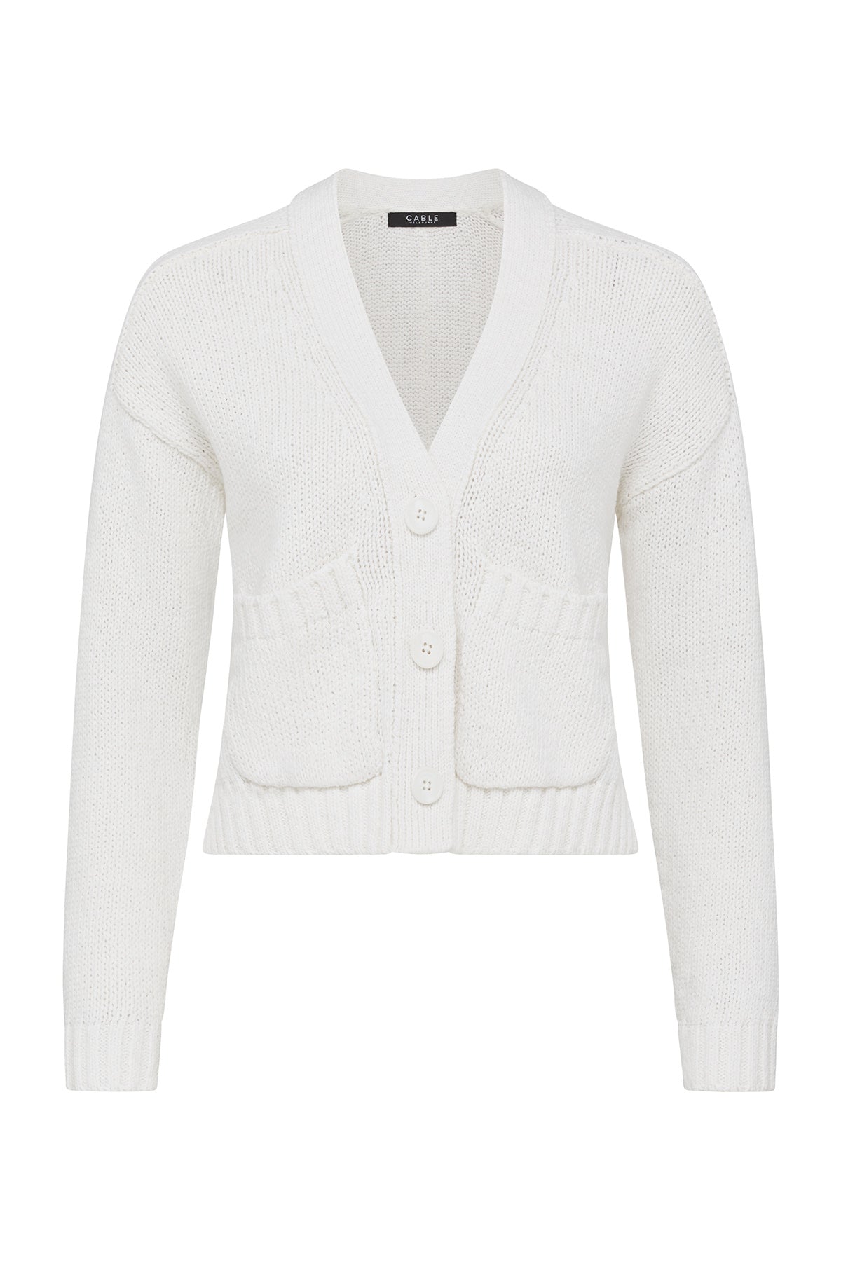 Coast Knit Cardigan - Milk – Cable Melbourne