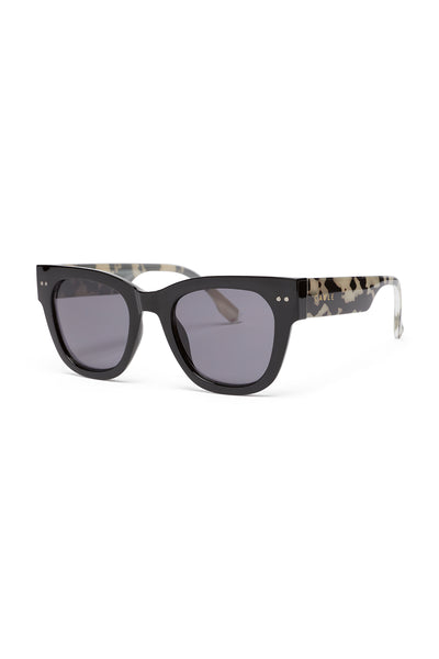 Black Classic Logo Sunglasses