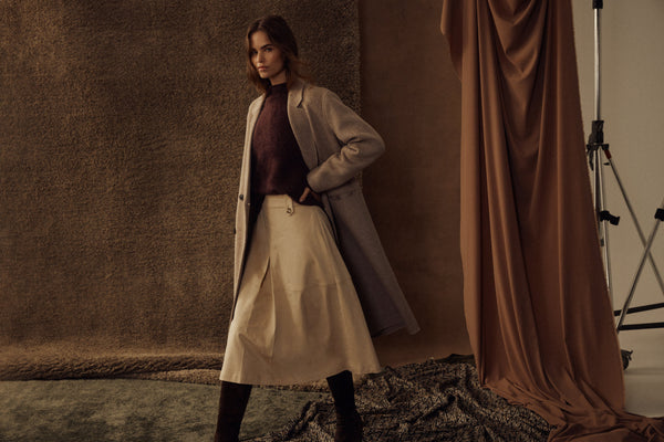 The Coat Investment: Long Wool Coats & Cardigans Designed to Last