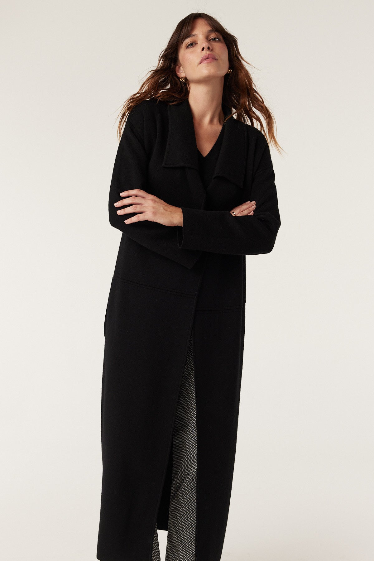 Parsons Merino Cardigan - Black – Cable Melbourne
