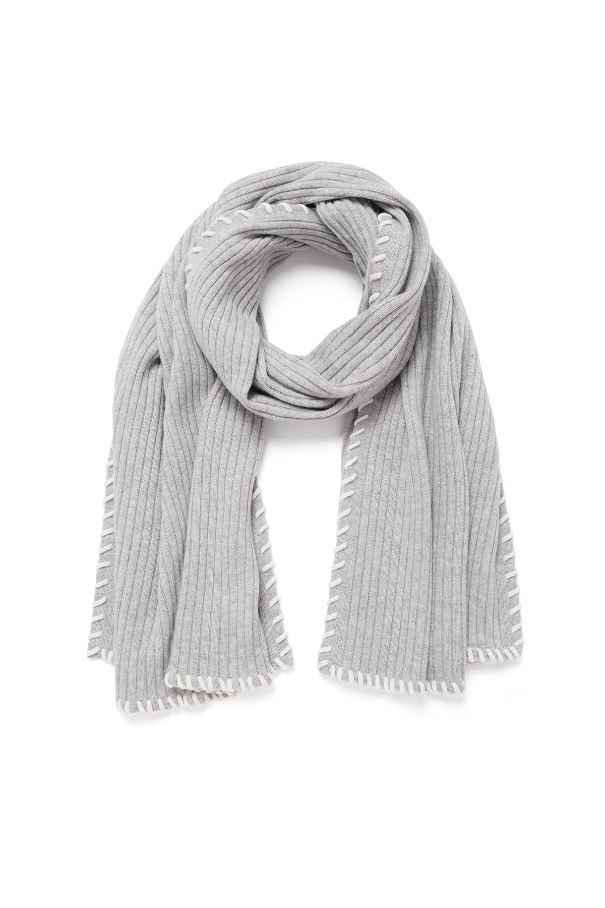 Cashwool Blanket Scarf - Grey Marle – Cable Melbourne