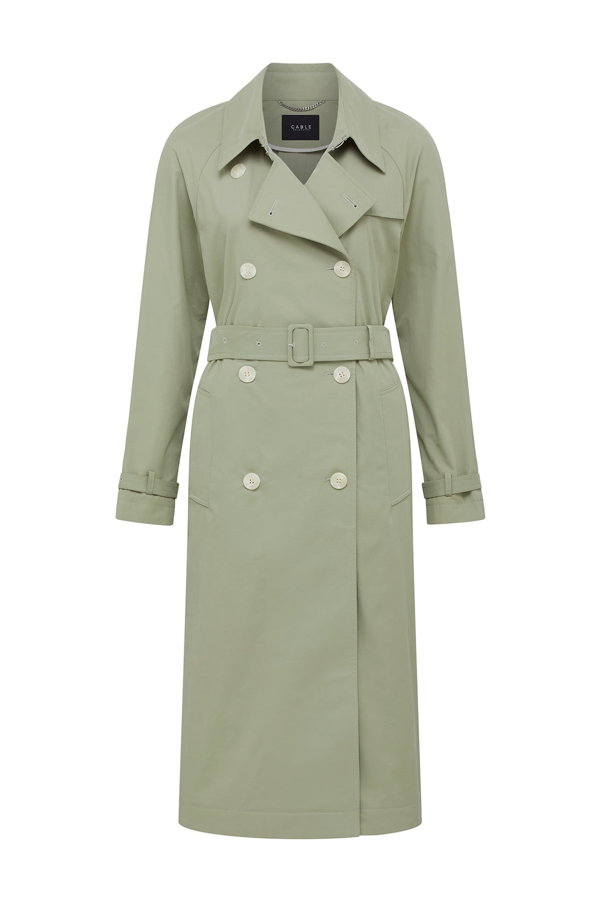 ジャケット・アウター YOKE REVERSIBLE TRENCH COAT SAGE GREEN AIKO Trench Coat Sage – 4TH ARQ
