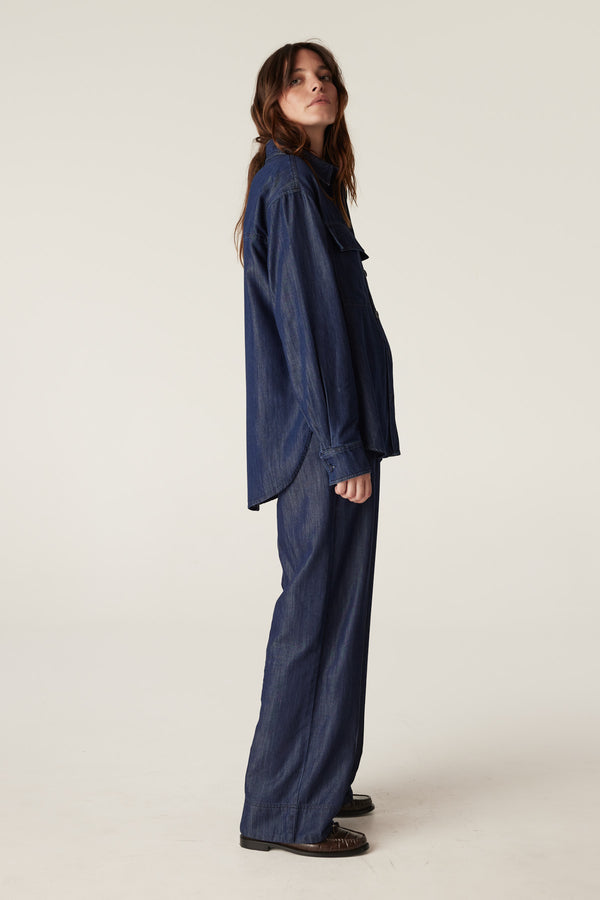 Remy Shirt - Indigo-Shirts-Cable Melbourne
