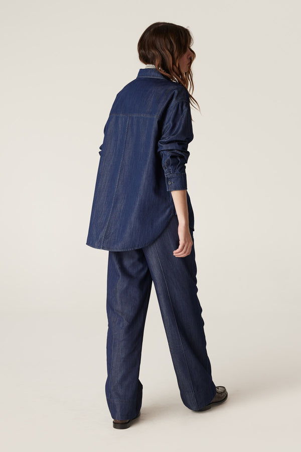 Remy Shirt - Indigo-Shirts-Cable Melbourne