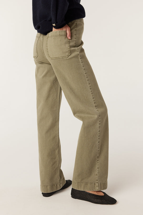 Claude Pant - Pistachio Green-Pants-Cable Melbourne