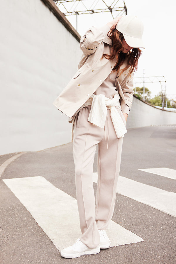 Amsterdam Track Pant - Stone-Pants-Cable Melbourne