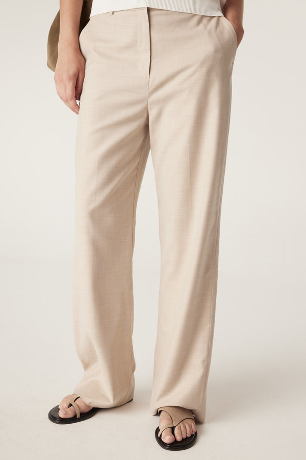 Santorini Pant - Natural-Pants-Cable Melbourne