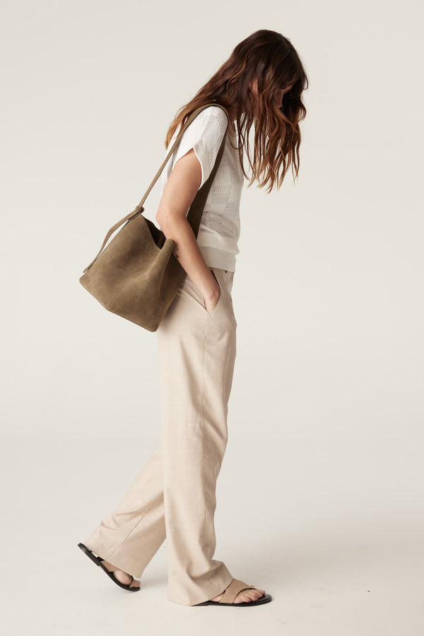 Santorini Pant - Natural-Pants-Cable Melbourne