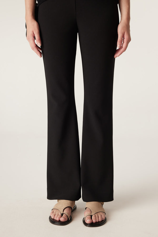 Dana Crepe Pant - Black-Pants-Cable Melbourne