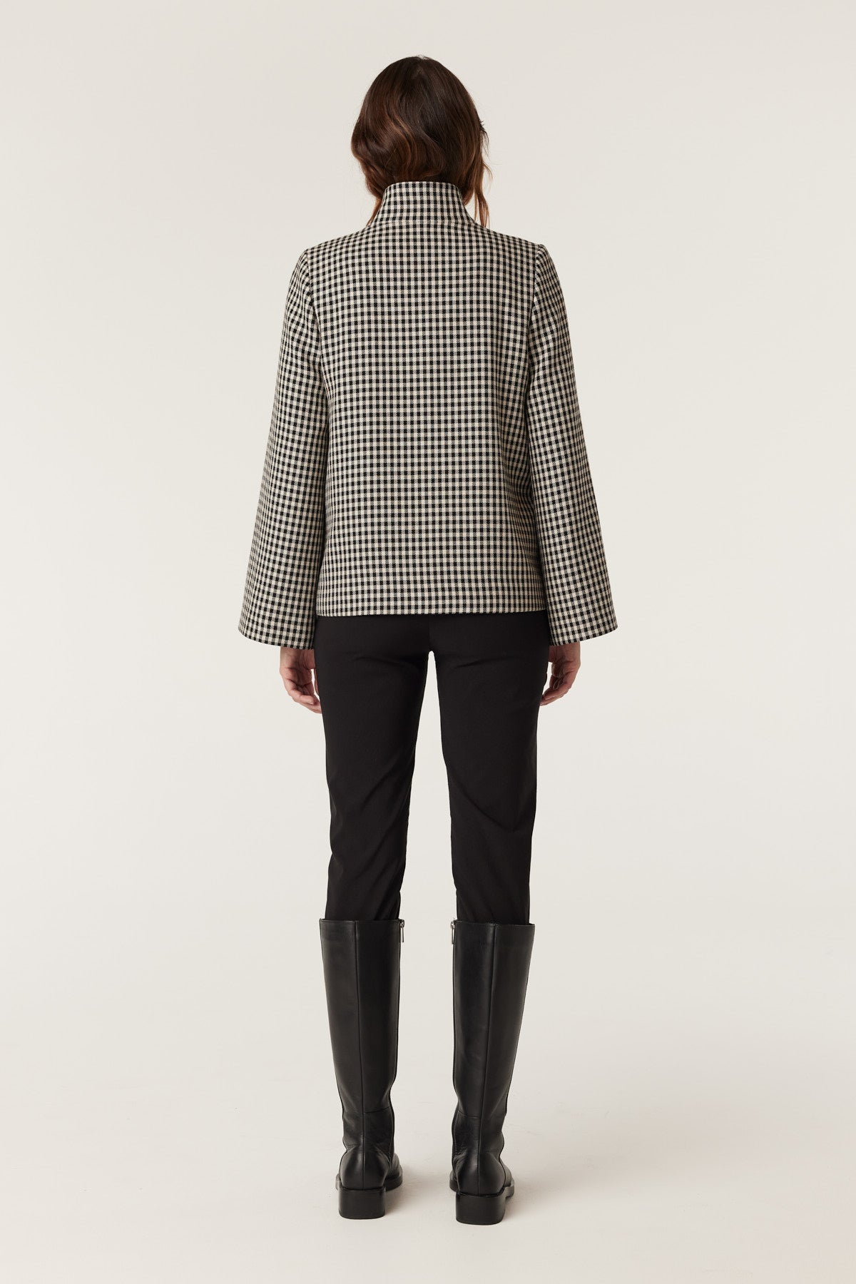 Aimee Jacket - Mini Check – Cable Melbourne