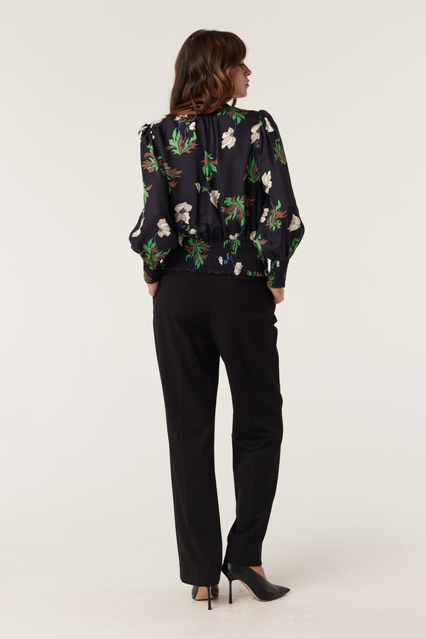 Colette Blouse - Wild Flower Print-Tops-Cable Melbourne