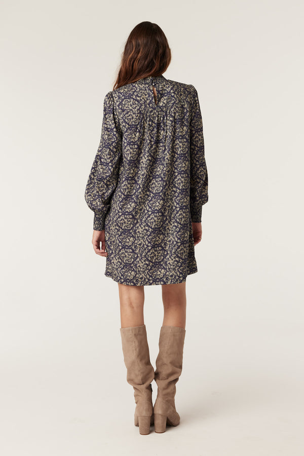 Grace Shift Dress - Reptile Print-Dresses-Cable Melbourne
