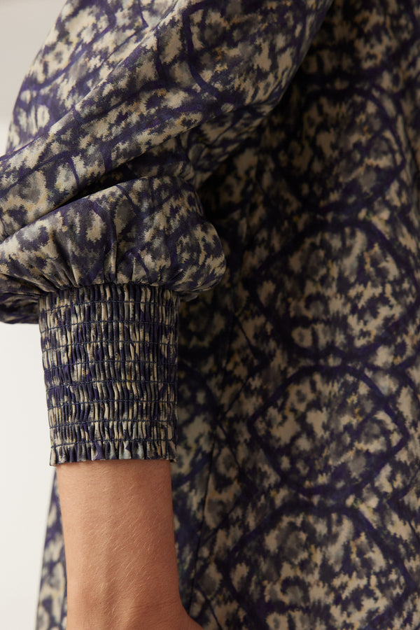 Grace Shift Dress - Reptile Print-Dresses-Cable Melbourne