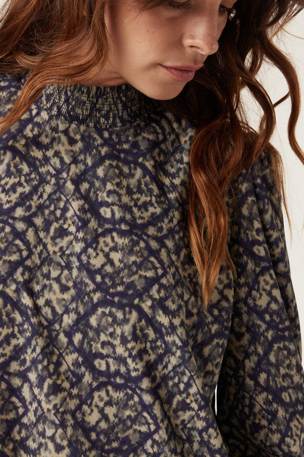 Grace Shift Dress - Reptile Print-Dresses-Cable Melbourne