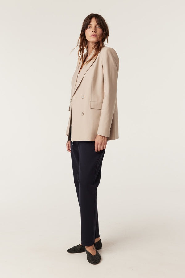 Yoko Ponti Blazer - Stone-Jackets-Cable Melbourne