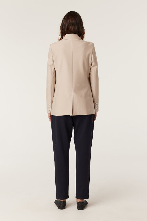 Yoko Ponti Blazer - Stone-Jackets-Cable Melbourne
