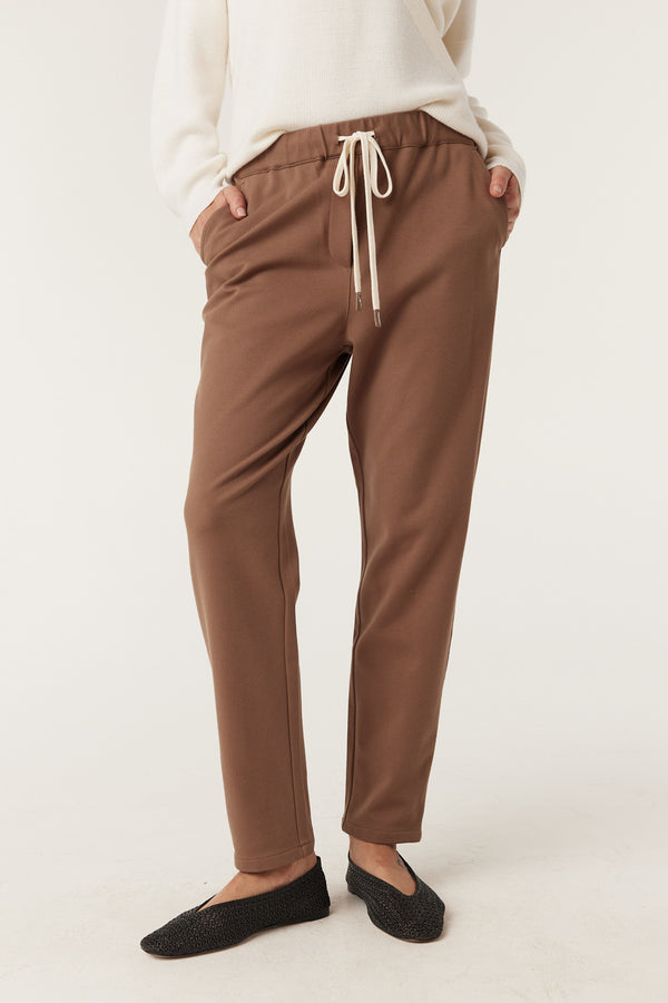 Luca Twill Jogger - Tobacco-Pants-Cable Melbourne