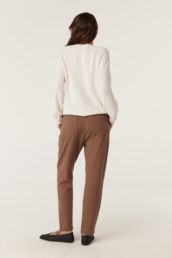 Luca Twill Jogger - Tobacco-Pants-Cable Melbourne