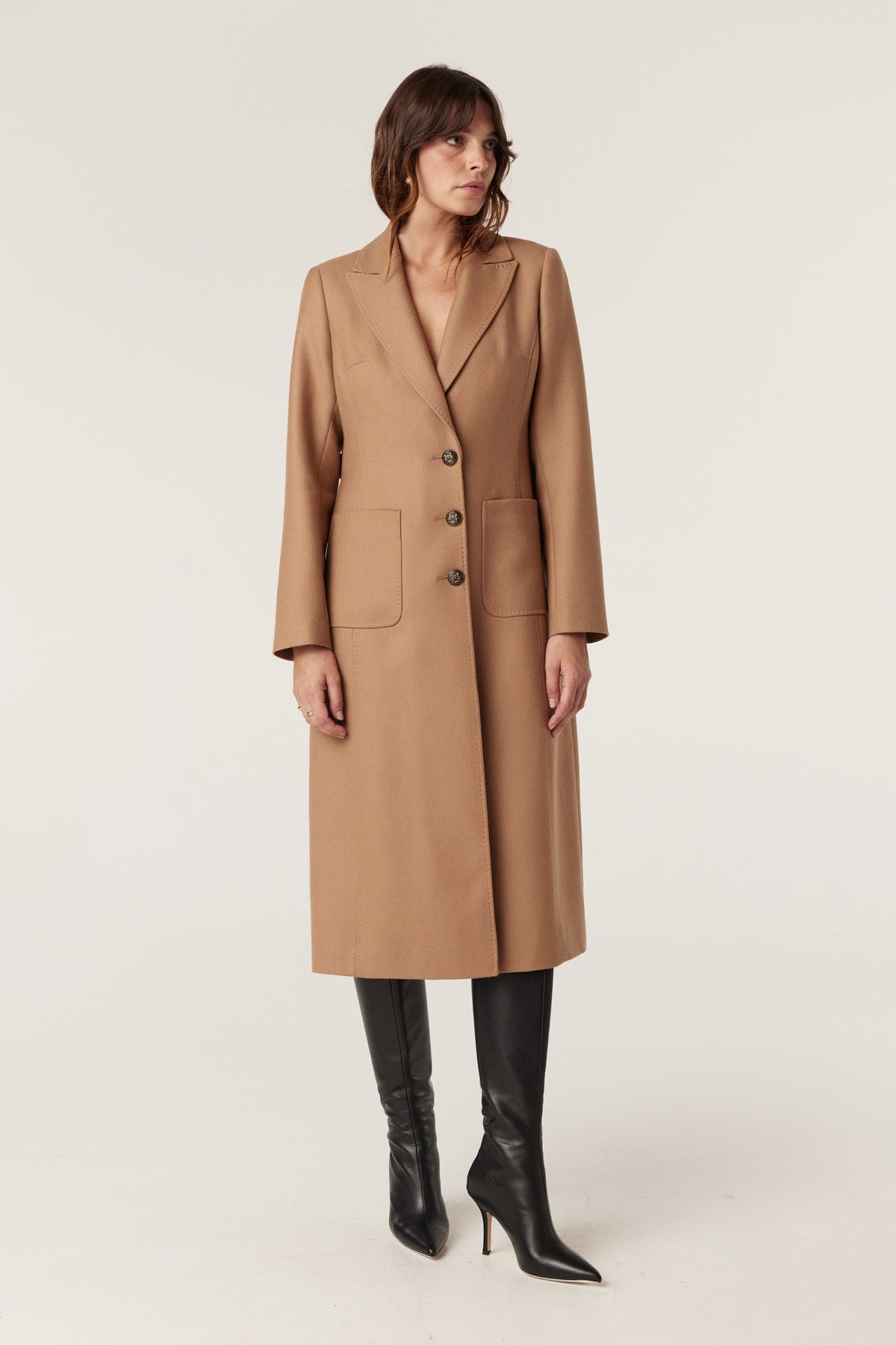August Wool Coat - Camel