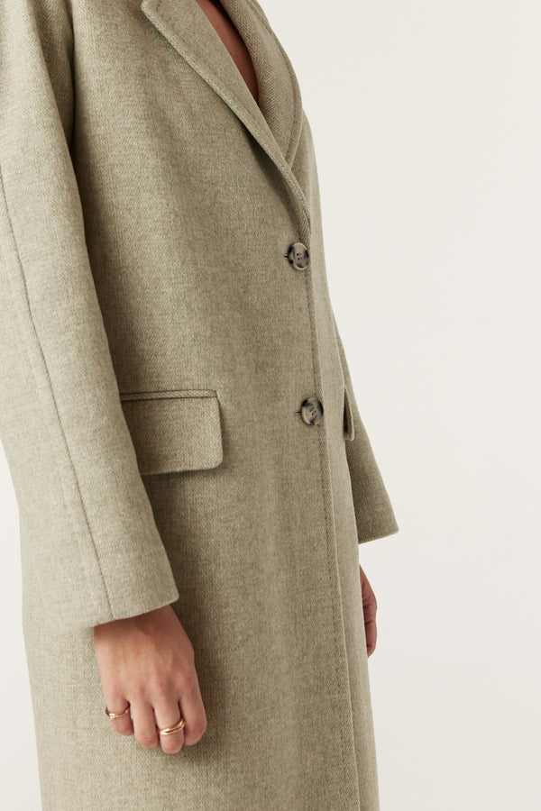Bradley Coat - Pistachio Green-Coats-Cable Melbourne