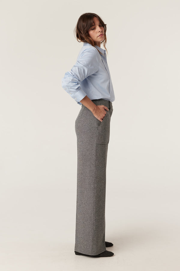 Evie Pant - Charcoal Marle-Pants-Cable Melbourne