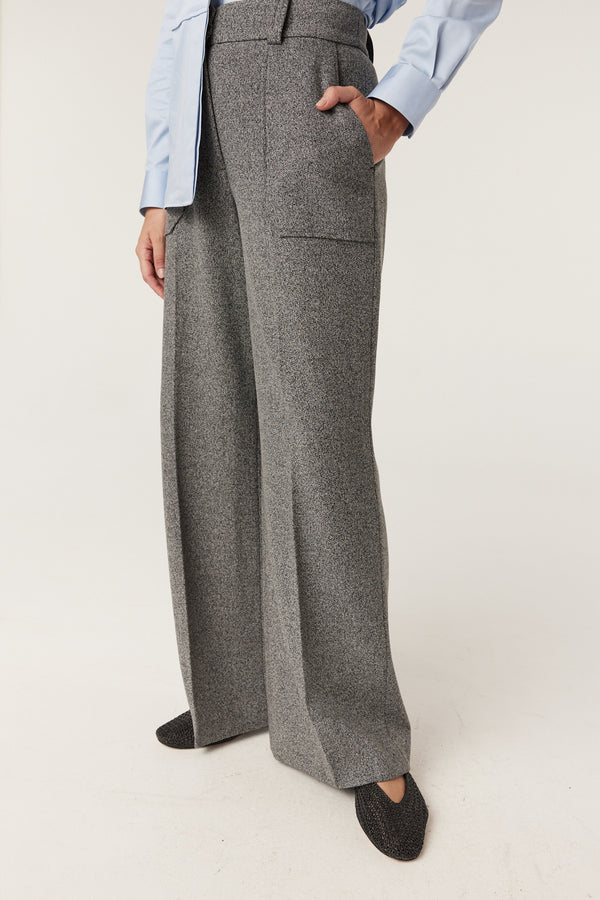 Evie Pant - Charcoal Marle-Pants-Cable Melbourne