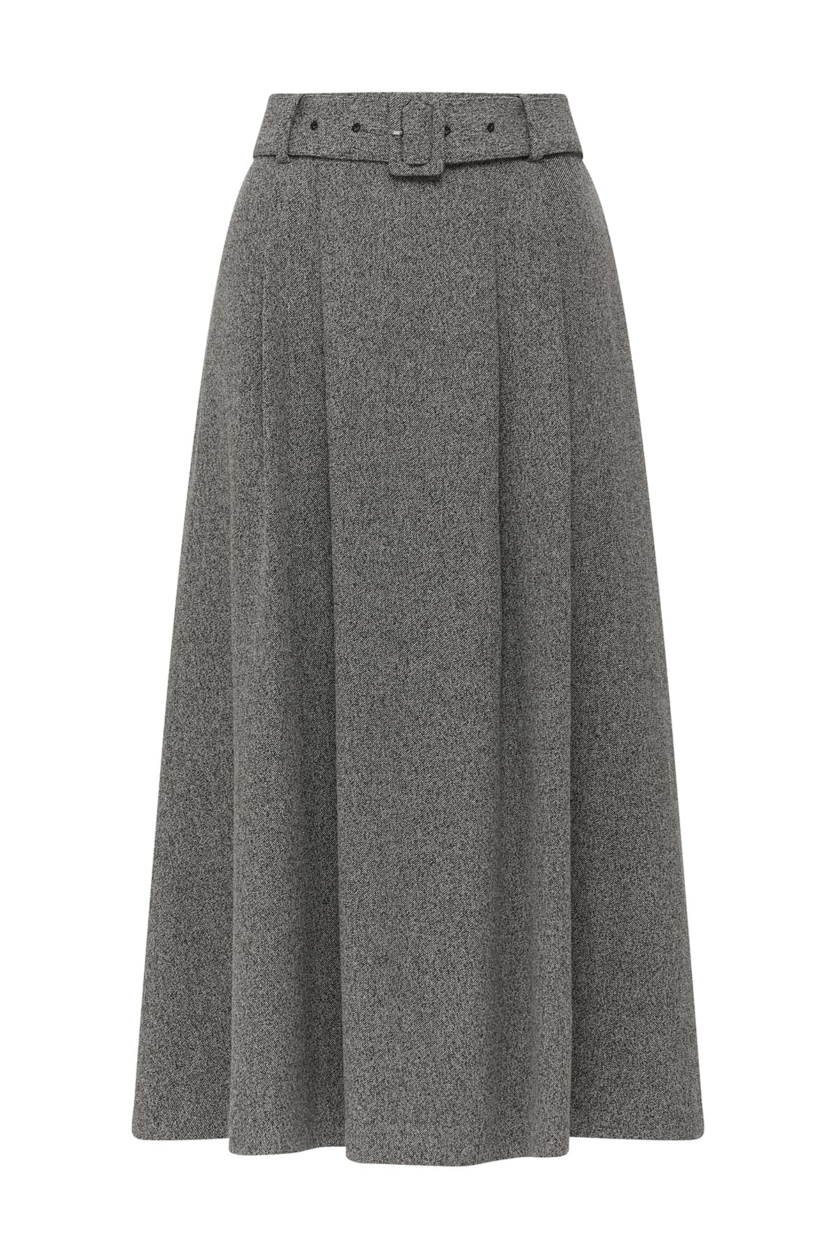Lena Skirt - Charcoal Marle – Cable Melbourne