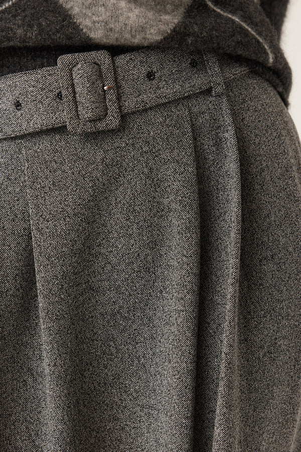 Lena Skirt - Charcoal Marle-Skirts-Cable Melbourne