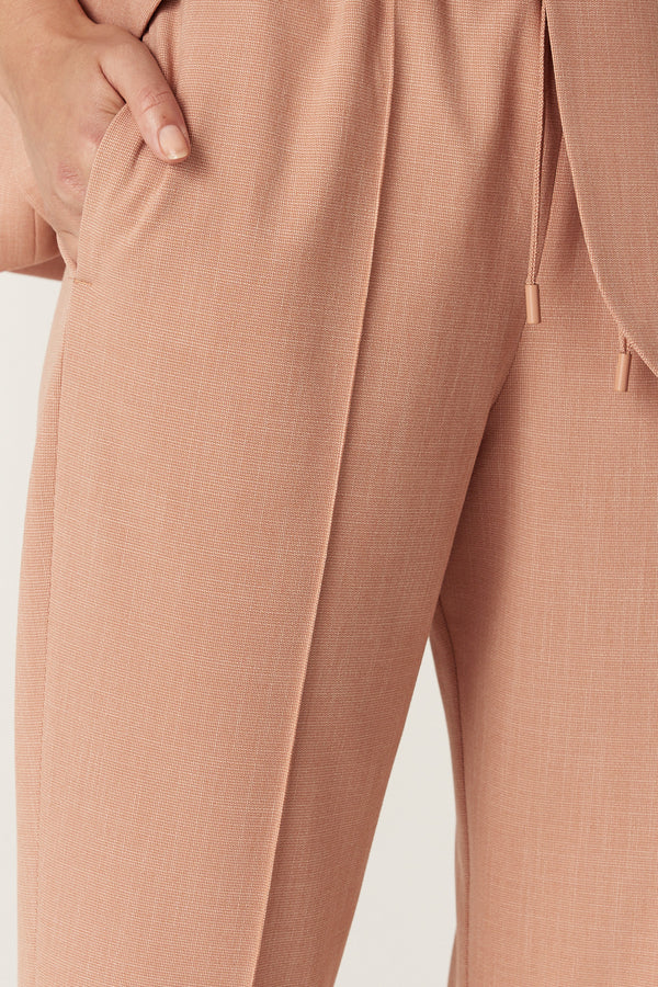 Clay Owen Pant with elasticated waist, drawcord, and side pockets.