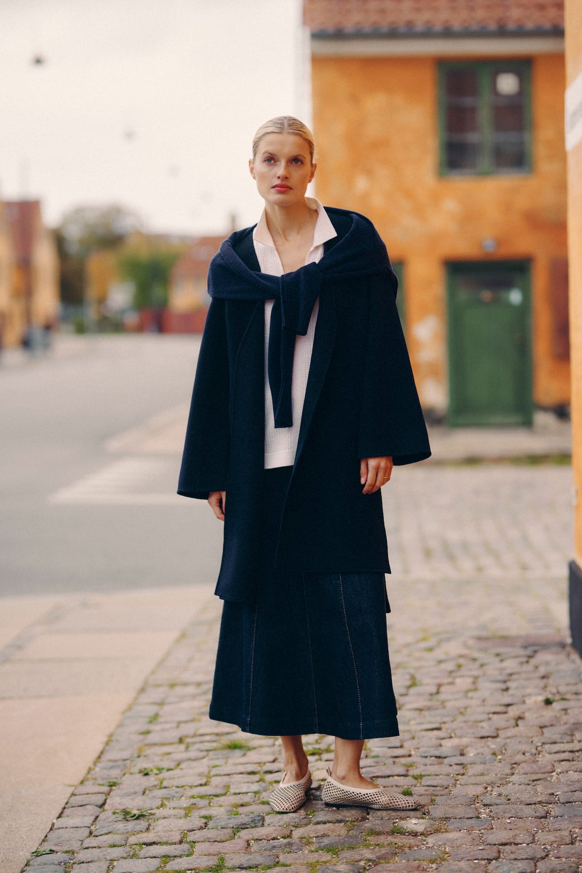 Lawson Coat - Navy – Cable Melbourne