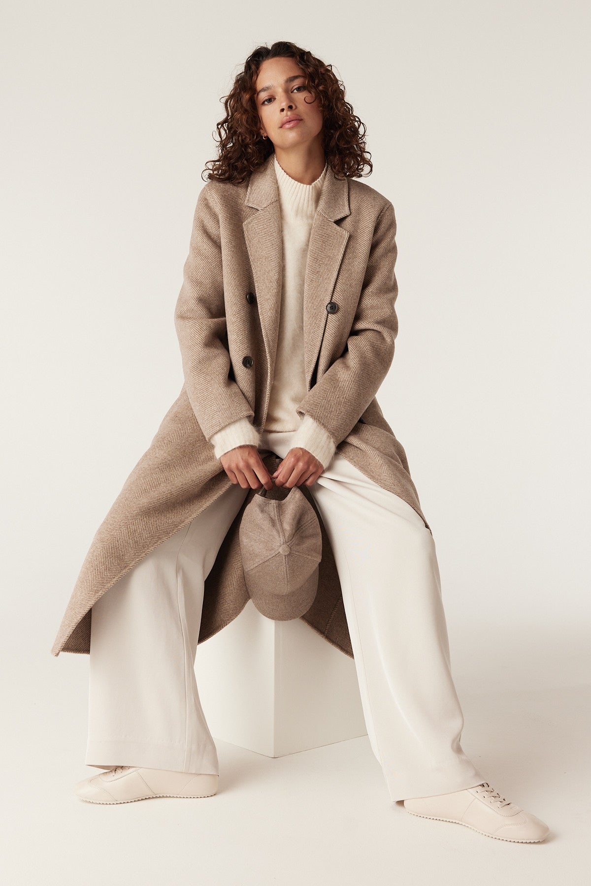 Ainsley Coat - Fawn – Cable Melbourne