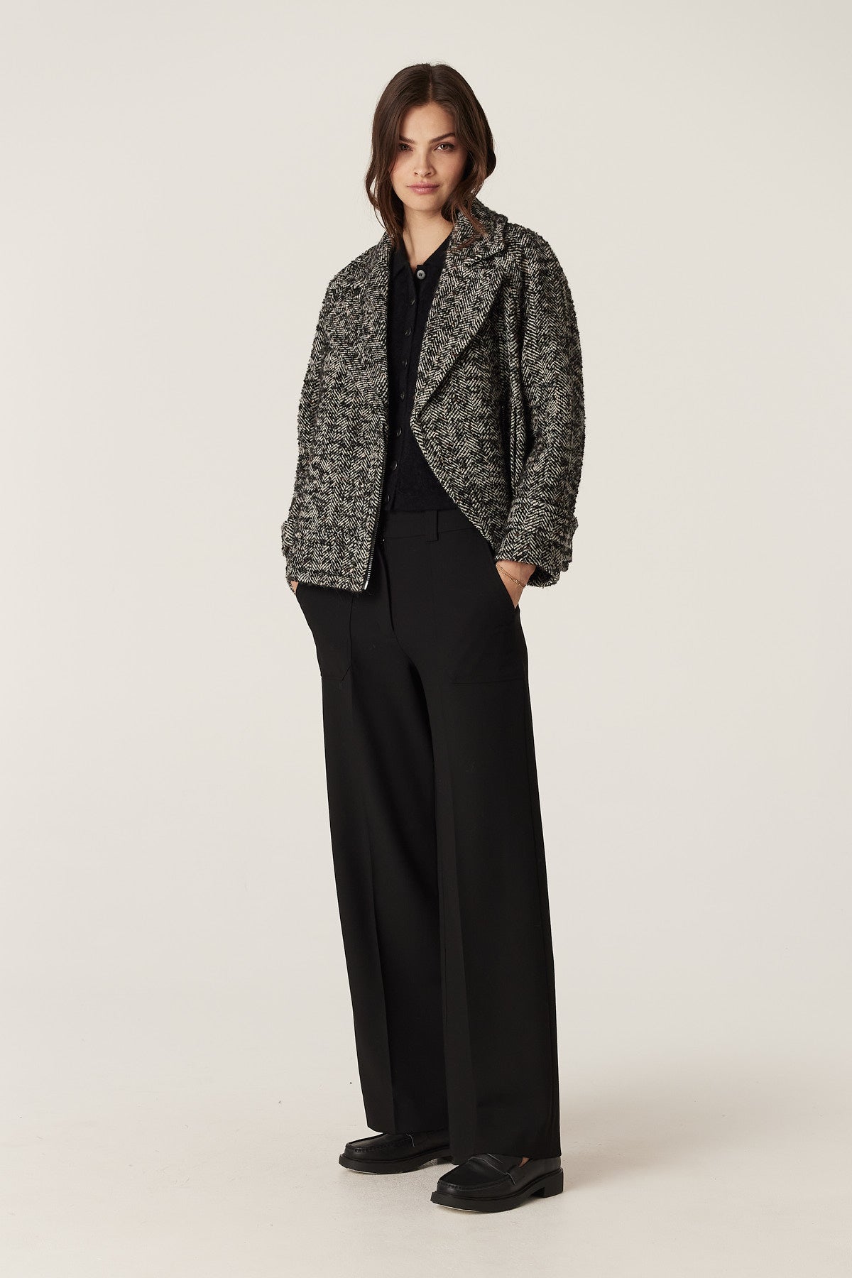 Roy Jacket - Black Marle – Cable Melbourne