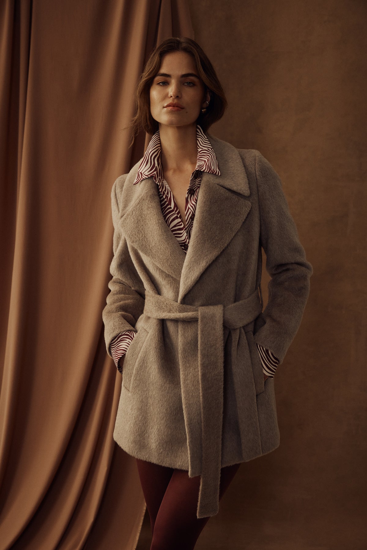 Sinclair Coat - Fawn – Cable Melbourne
