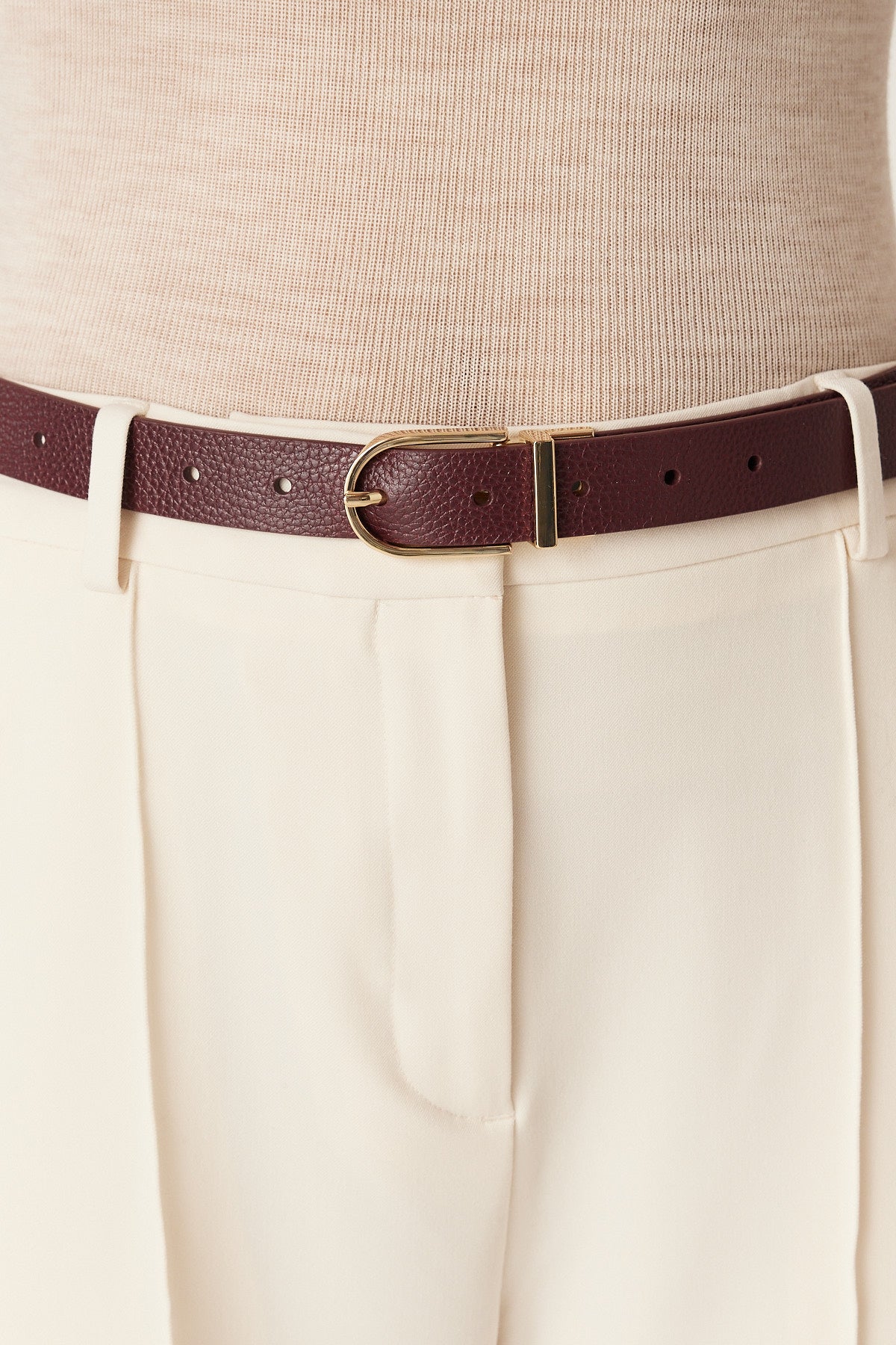 Reversible Belt - Tan and Navy – Cable Melbourne