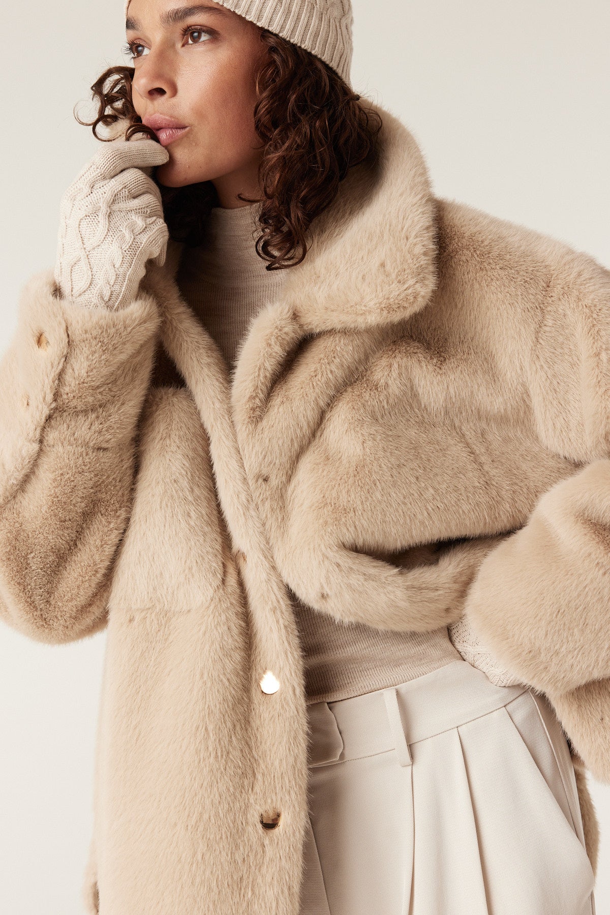 Franzi Jacket - Camel – Cable Melbourne