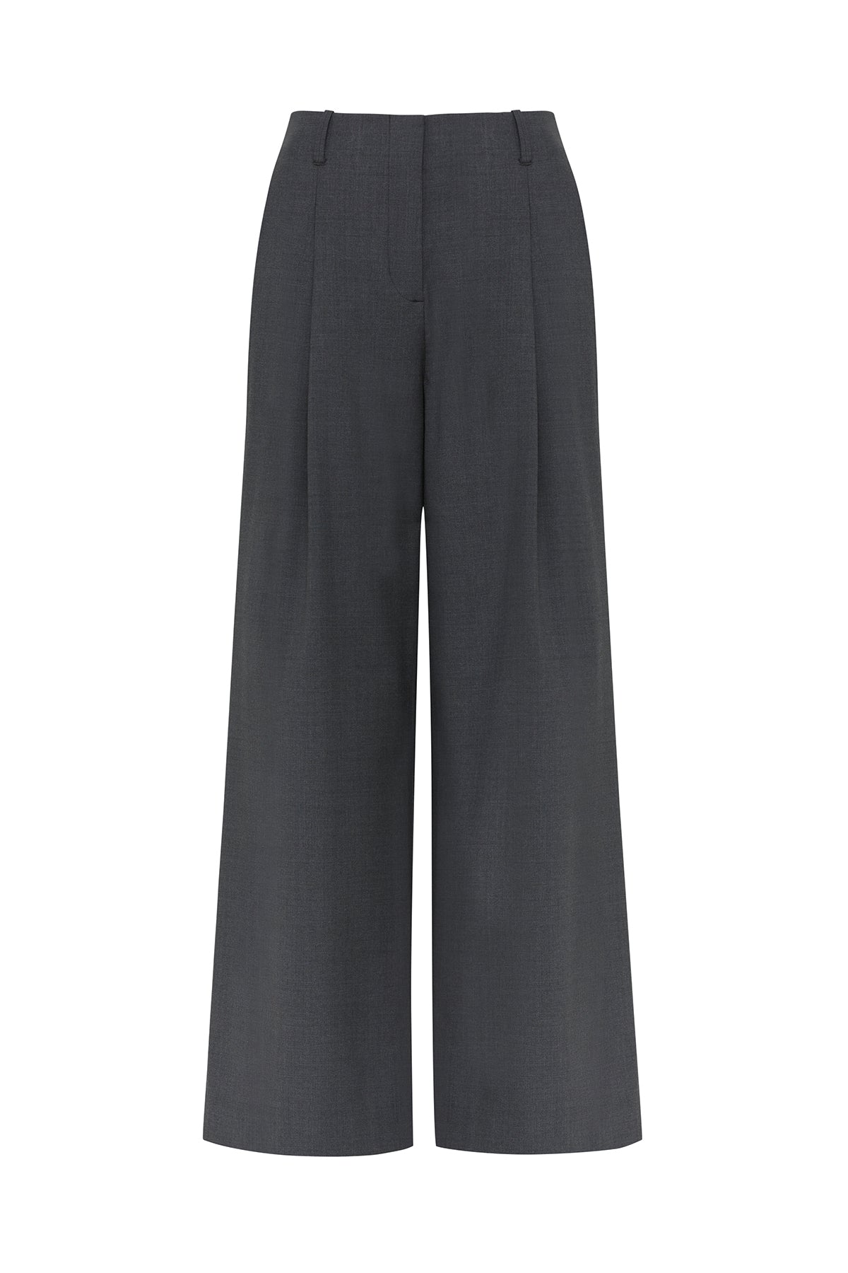 Lyon Wool Pant - Charcoal Marle – Cable Melbourne