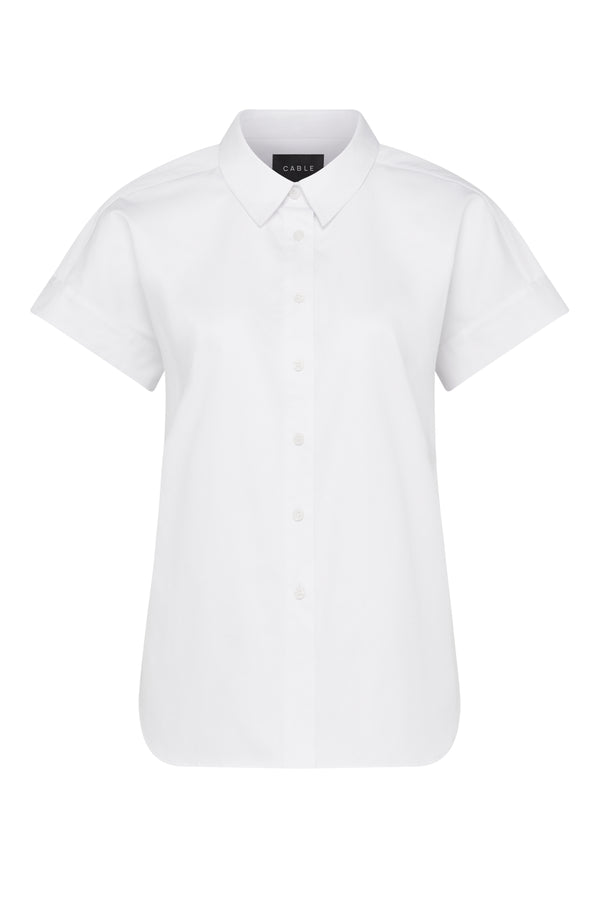 Pima Cotton Shirt - White