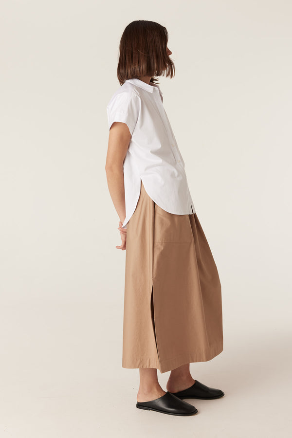 Pima Cotton Shirt - White