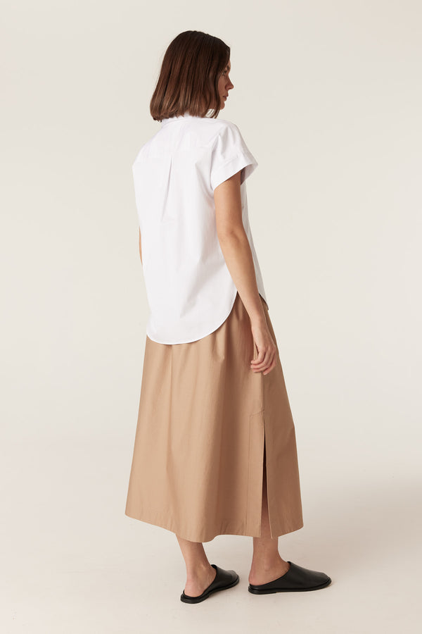 Pima Cotton Shirt - White