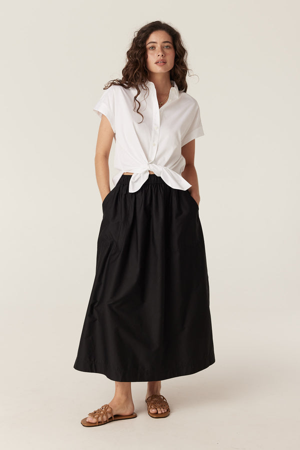Pima Cotton Shirt - White