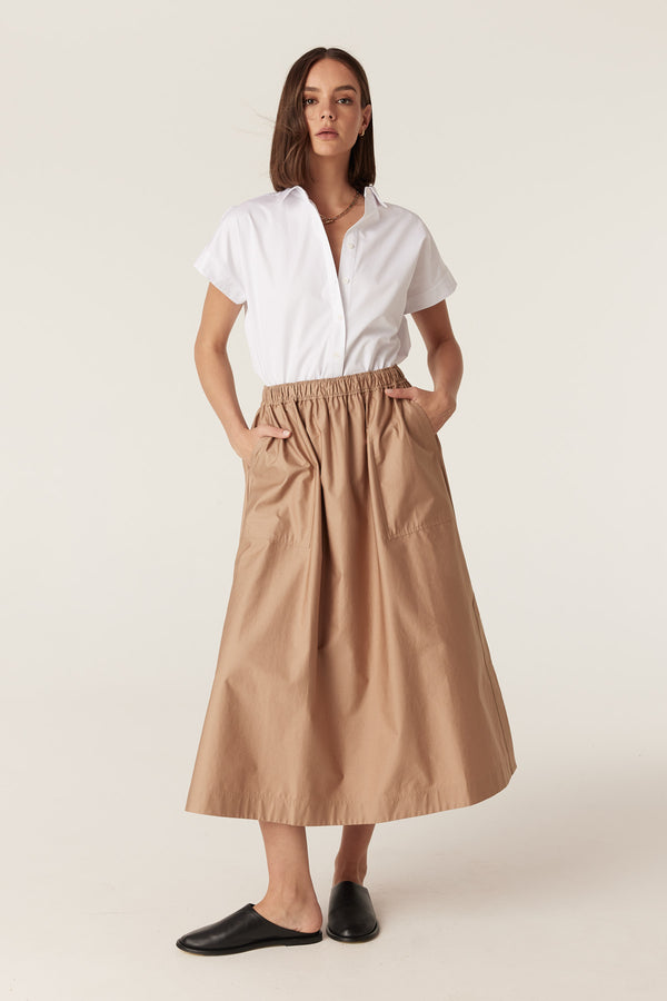 Pima Cotton Shirt - White