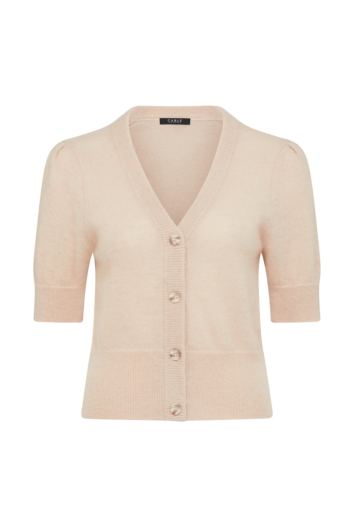 Cashmere Spring Cardigan - Fawn – Cable Melbourne