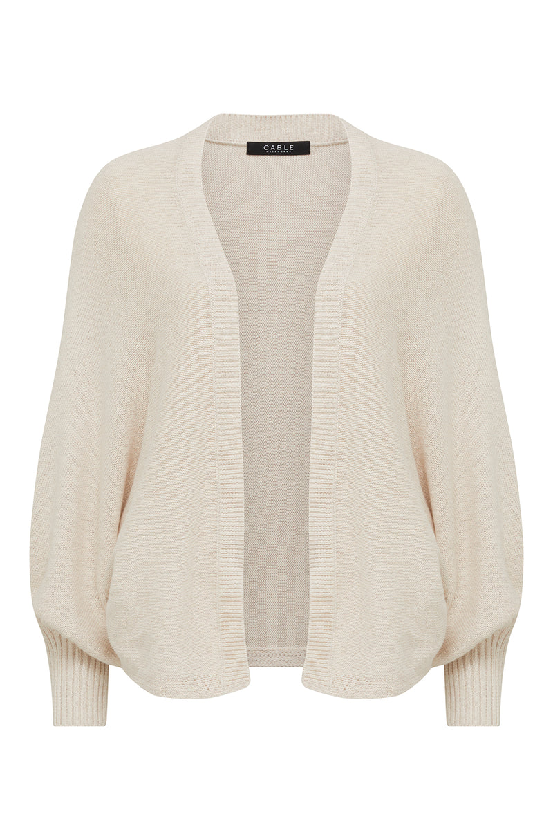 Flax Shrug - Calico-Cardigans-Cable Melbourne