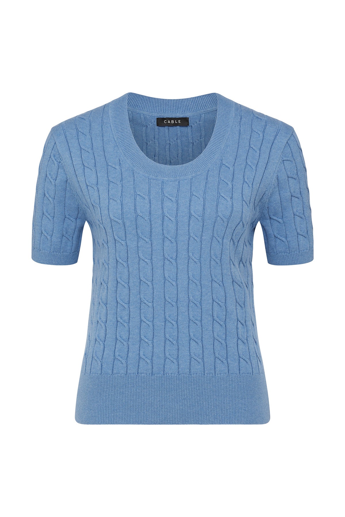Flax Scoop Top - Field Green – Cable Melbourne